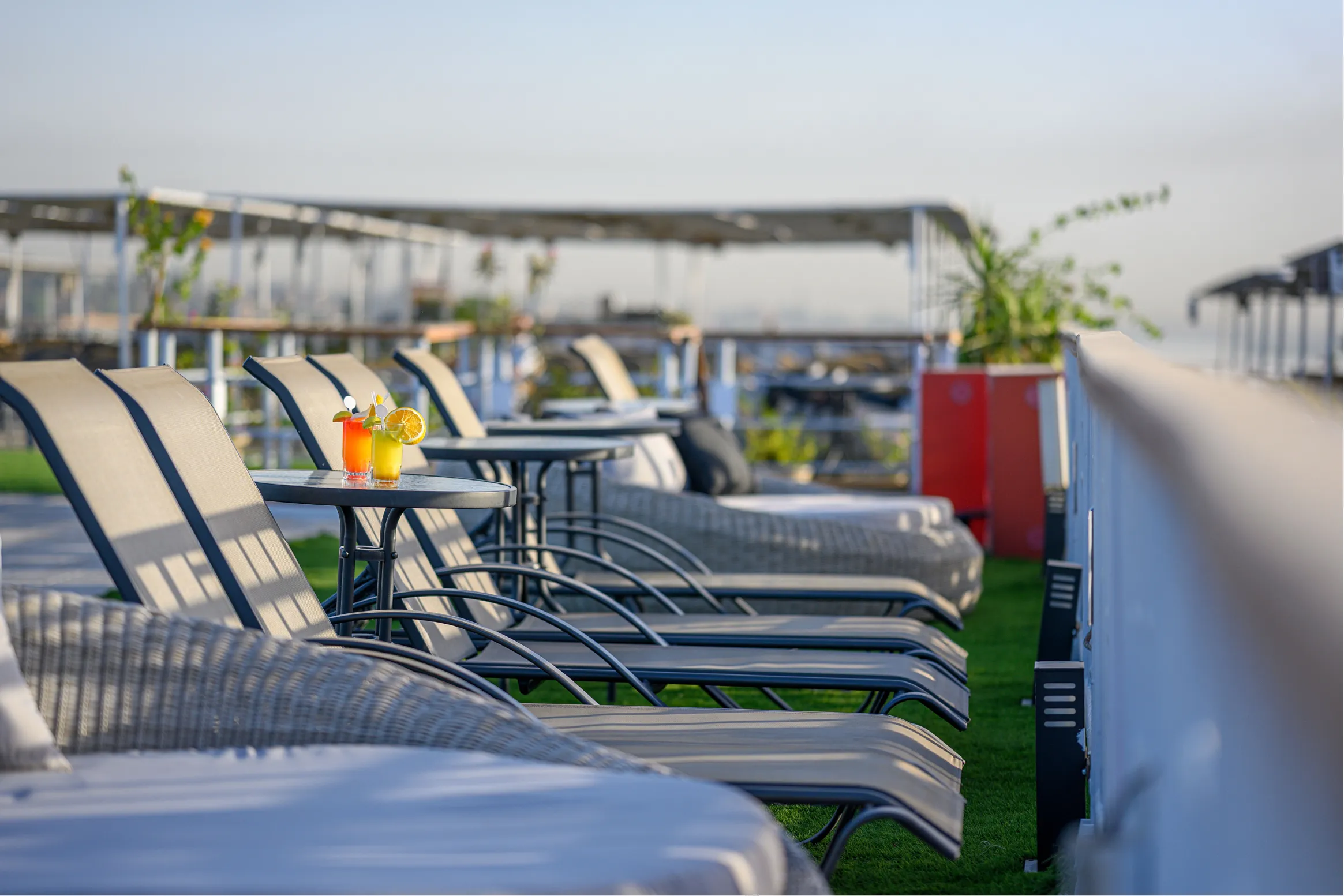 Sun deck of the Nile Serenity Nile Cruise Nile cruise